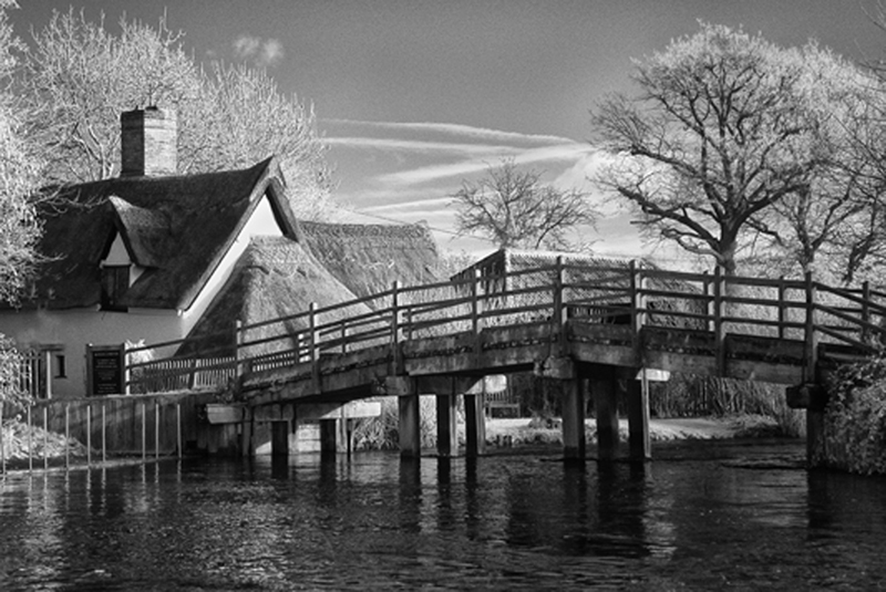 Flatford Bridge by Jean Pain.jpg - FLATFORD MILL